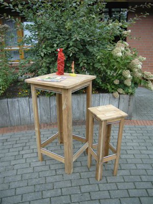 Hocker für Stehtisch Eiche