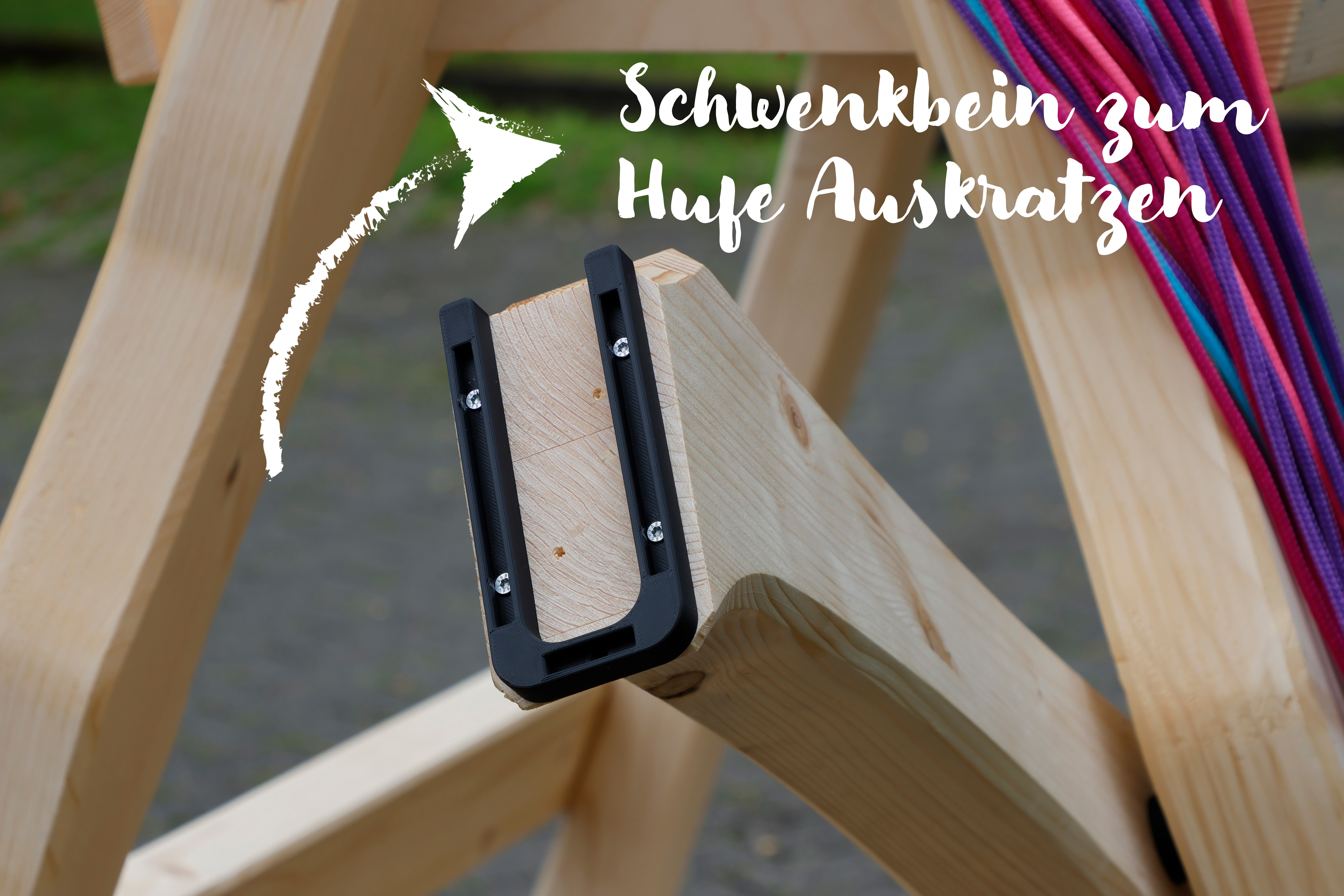 Voltigierpferd / Holzpferd