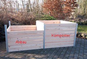Komposter/Hochbeet (Anbau-Set)